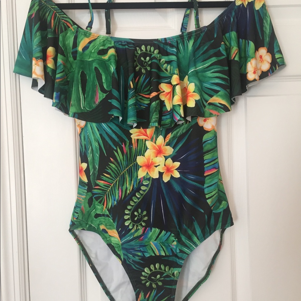 New never worn one piece swim suit